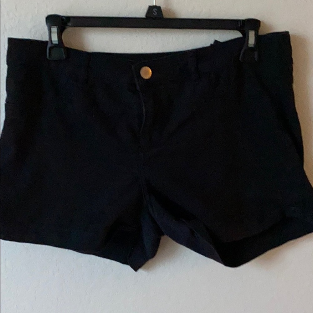Black shorts
